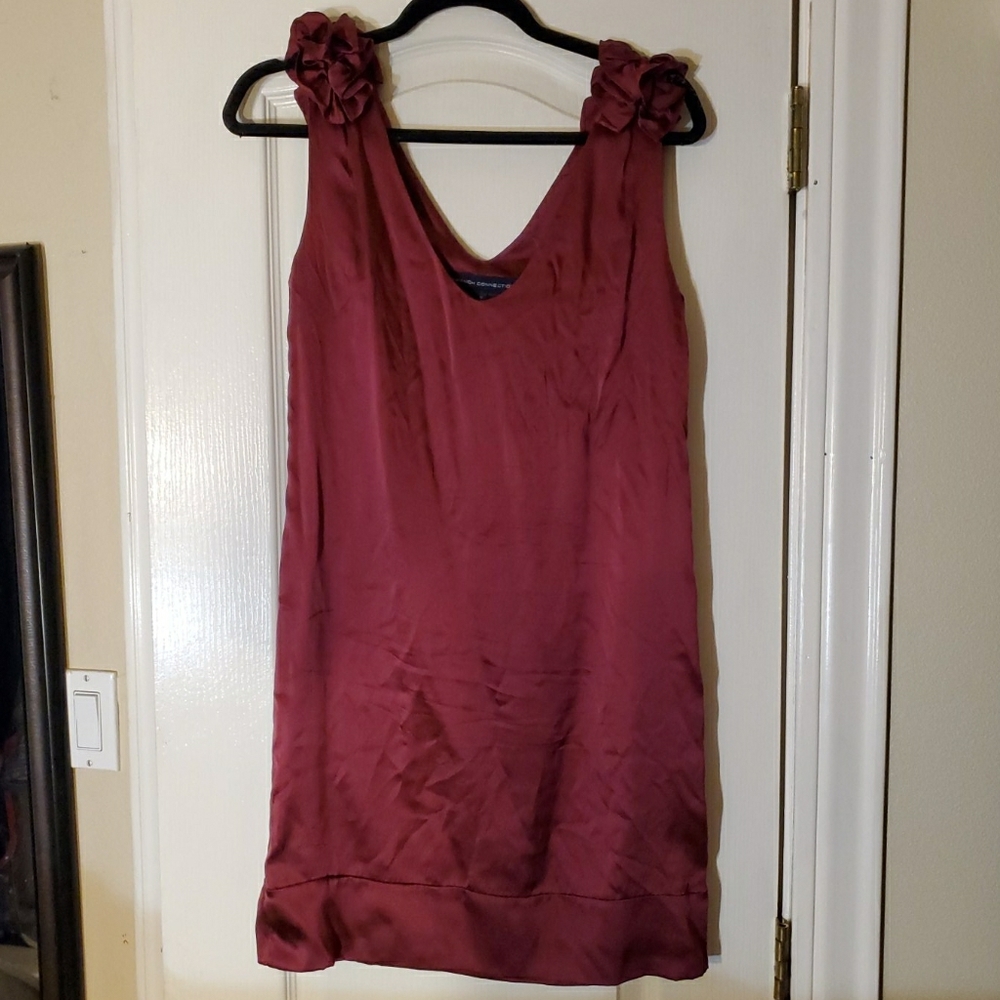 100% silk A Line dress